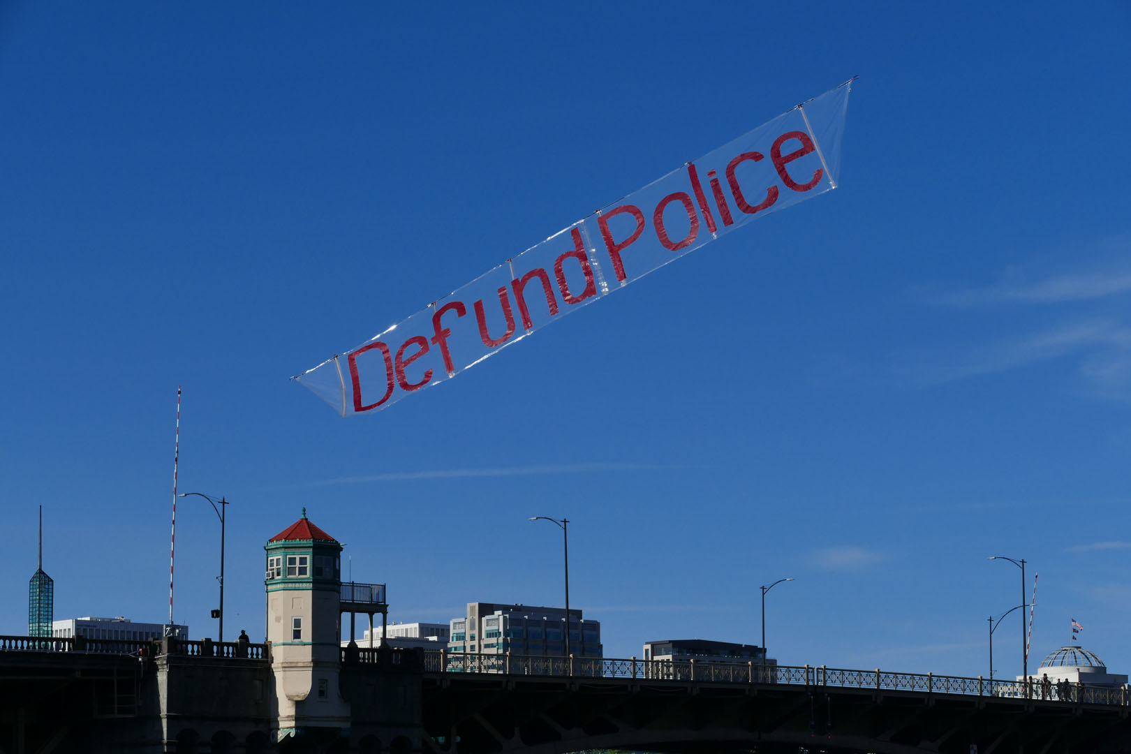 Defund police, photo Colleen Donaldson